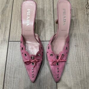 Vintage Prada mules